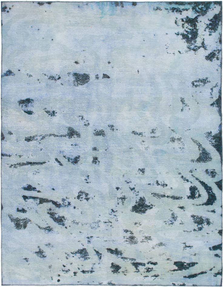 Detail image of 6' 6 x 9' 4 Hand Knotted Ultra Vintage Persian Wool Rug