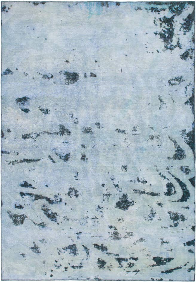 Detail image of 6' 6 x 9' 4 Hand Knotted Ultra Vintage Persian Wool Rug