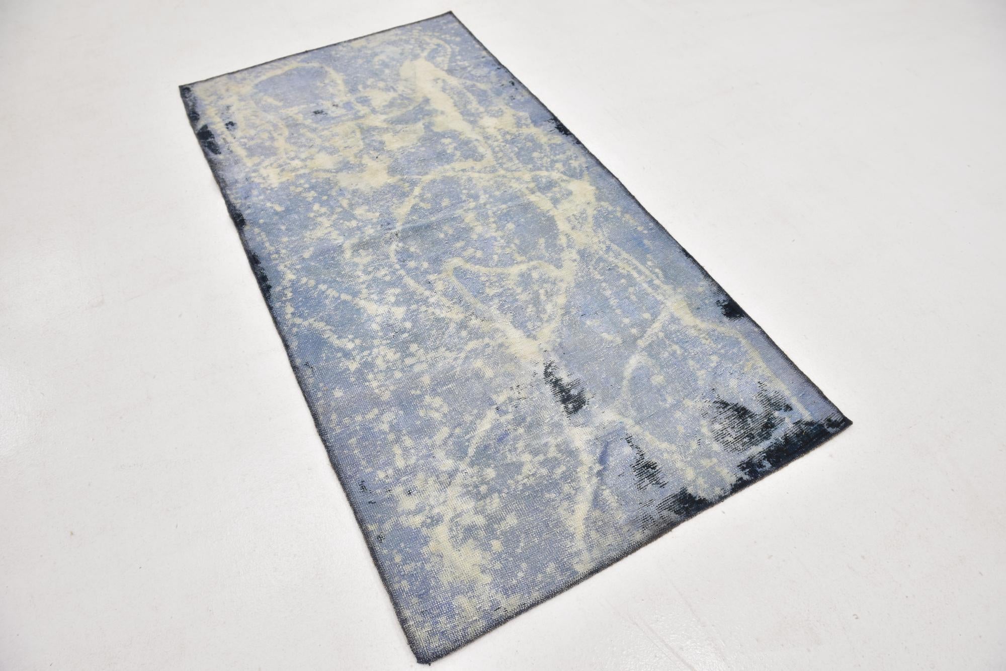 3' 3 x 6' 5 Hand Knotted Ultra Vintage Persian Wool Rug