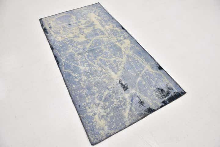 3' 3 x 6' 5 Hand Knotted Ultra Vintage Persian Wool Rug