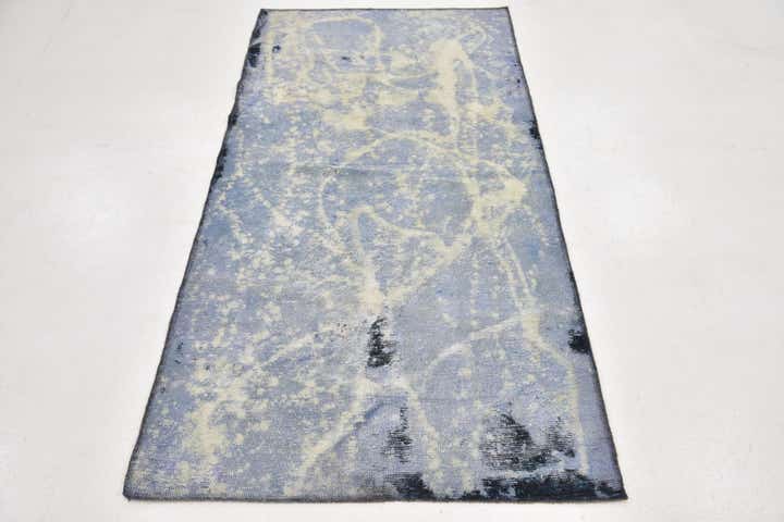 3' 3 x 6' 5 Hand Knotted Ultra Vintage Persian Wool Rug