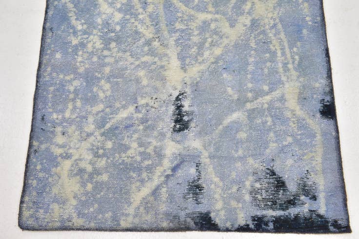 Detail image of 3' 3 x 6' 5 Hand Knotted Ultra Vintage Persian Wool Rug