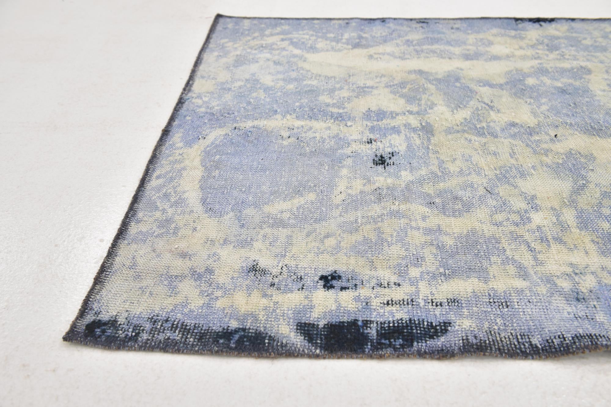3' 3 x 6' 5 Hand Knotted Ultra Vintage Persian Wool Rug