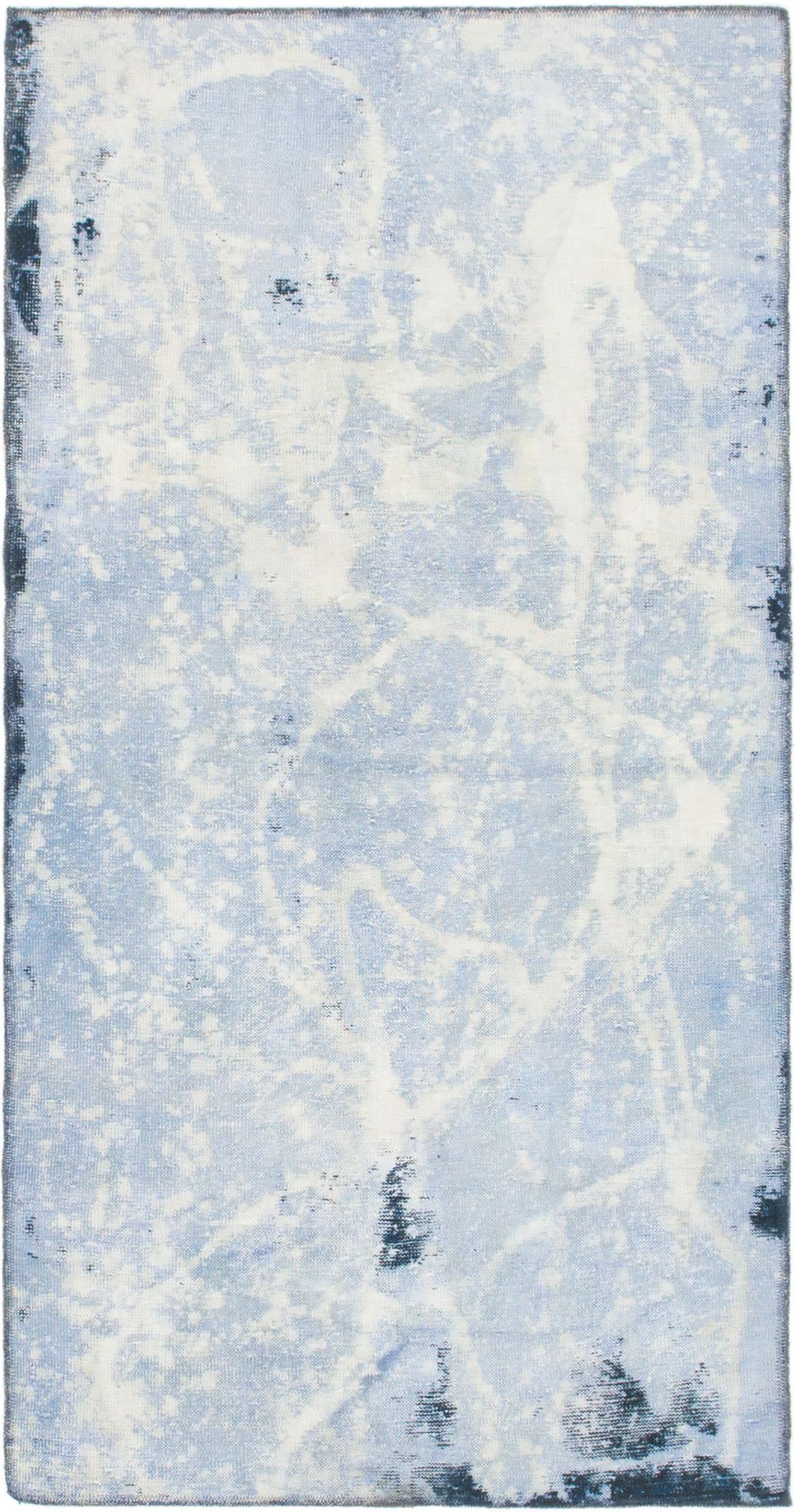 3' 3 x 6' 5 Hand Knotted Ultra Vintage Persian Wool Rug