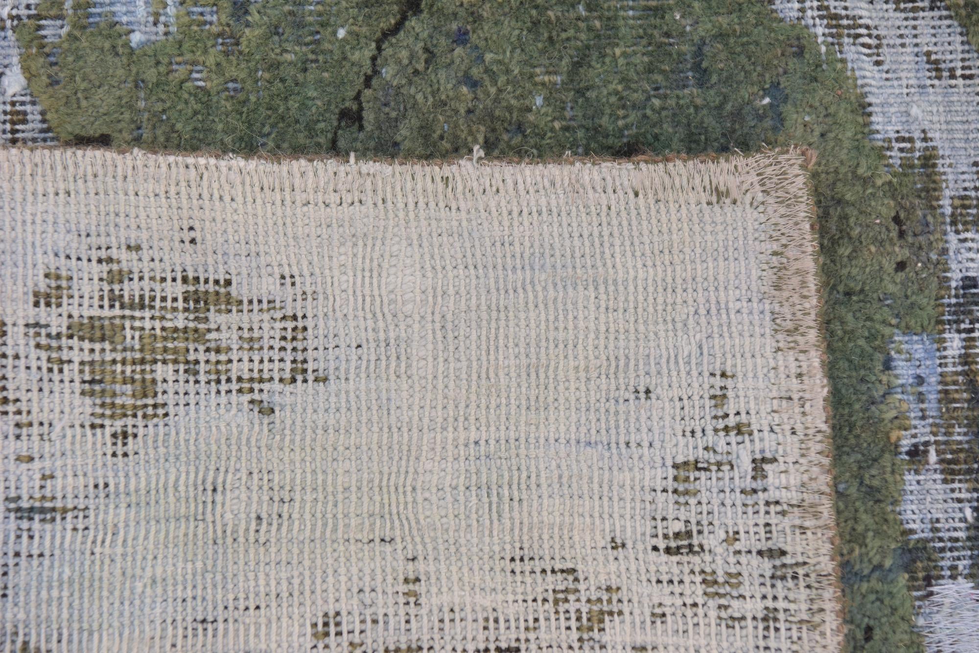 5' 4 x 8' Hand Knotted Ultra Vintage Persian Wool Rug