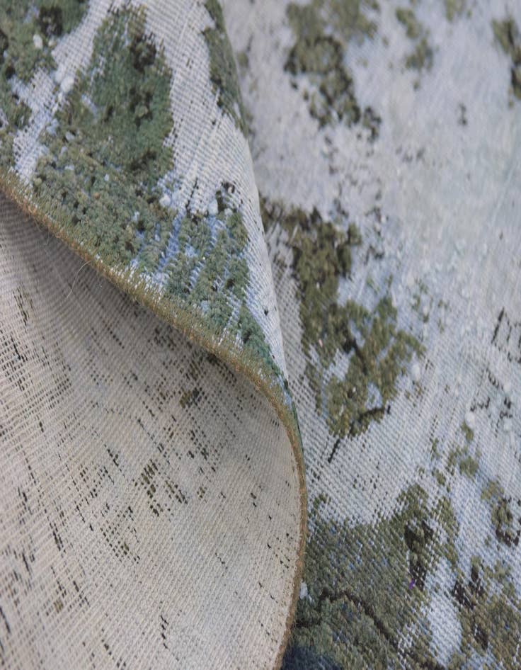 Detail image of 5' 4 x 8'  Hand Knotted Ultra Vintage Persian Wool Rug