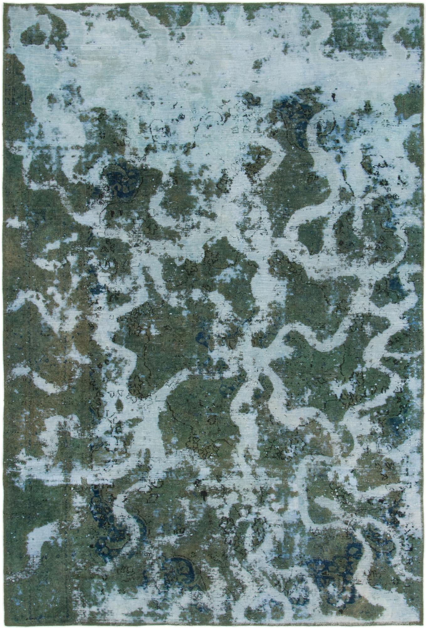 5' 4 x 8' Hand Knotted Ultra Vintage Persian Wool Rug
