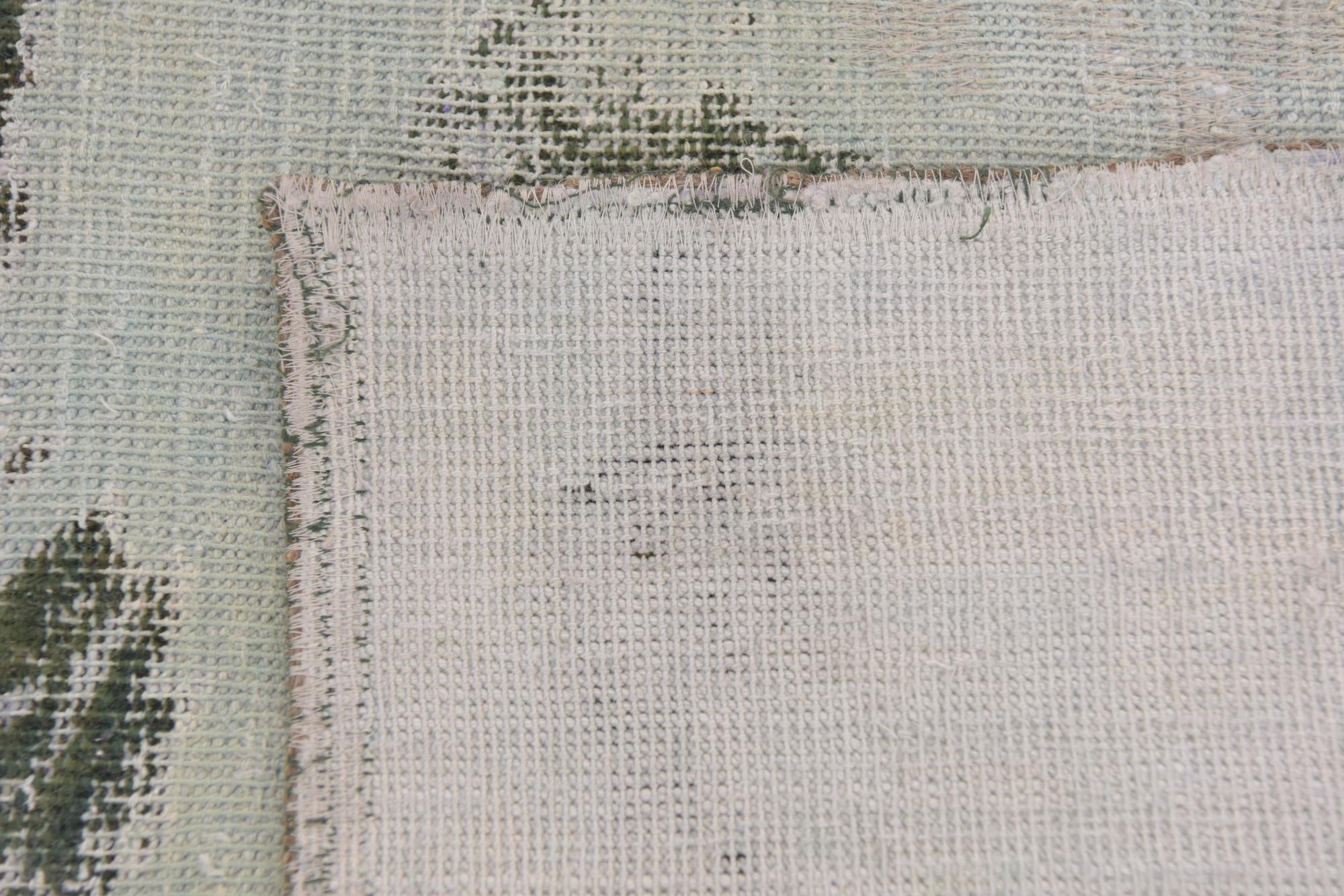 5' x 7' 8 Hand Knotted Ultra Vintage Persian Wool Rug