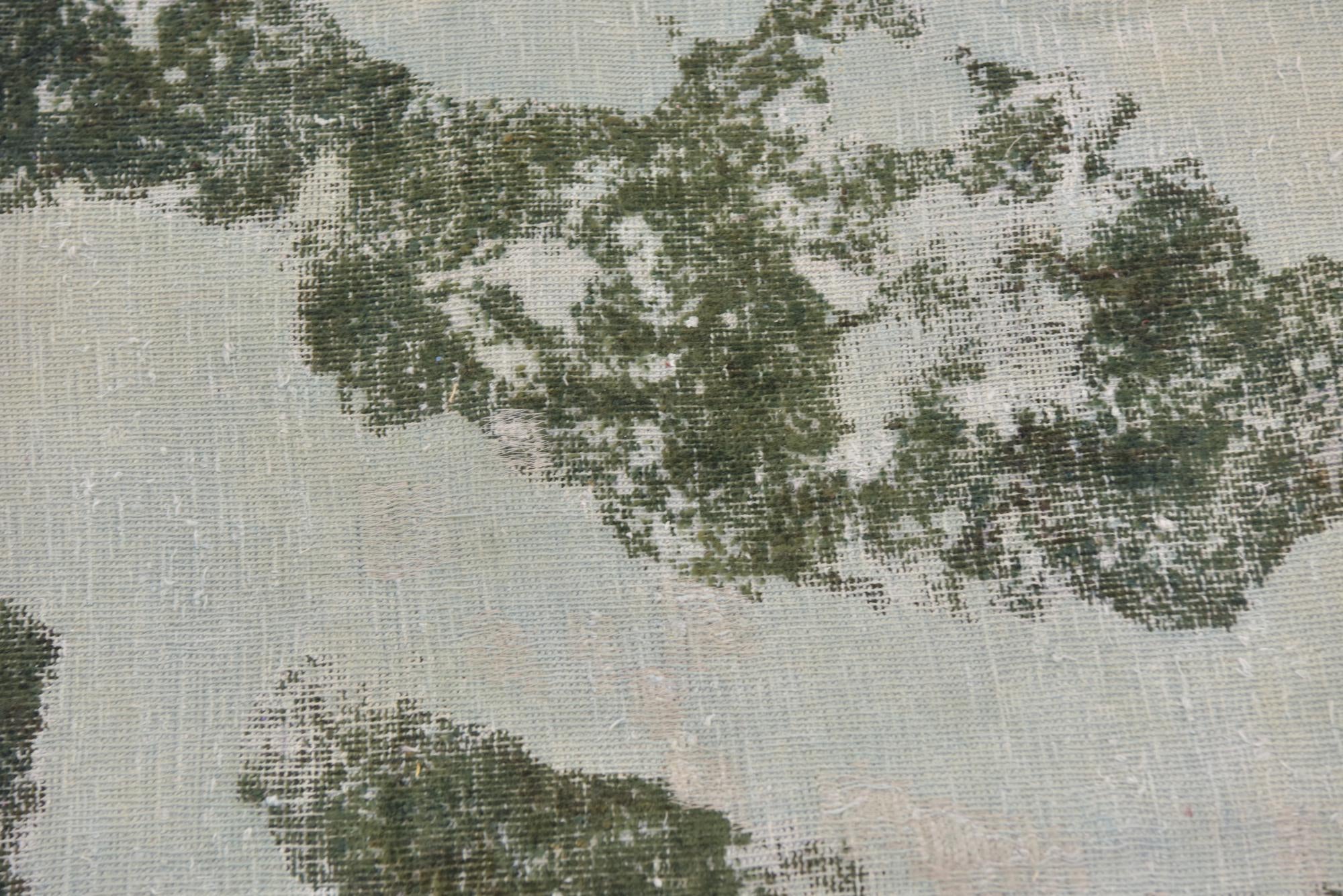 5' x 7' 8 Hand Knotted Ultra Vintage Persian Wool Rug