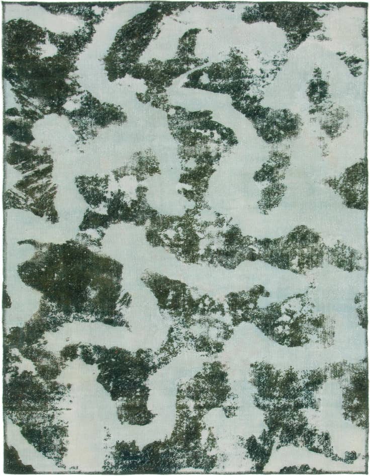 Detail image of 5' x 7' 8 Hand Knotted Ultra Vintage Persian Wool Rug
