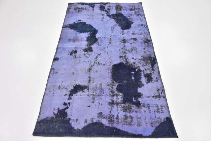 3' 3 x 6' Hand Knotted Ultra Vintage Persian Wool Rug