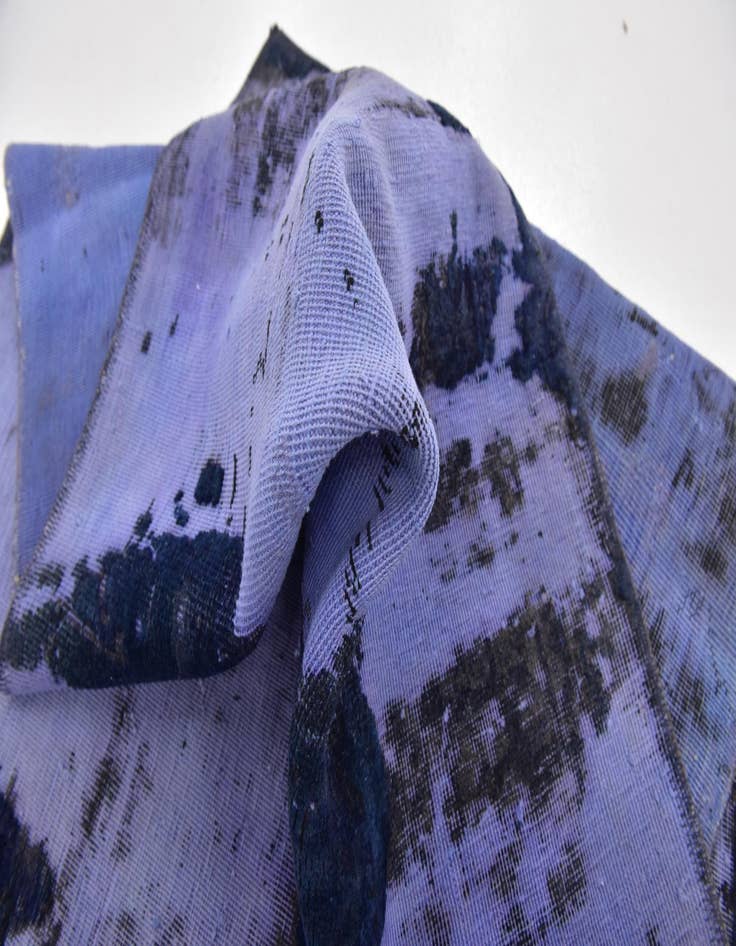 Detail image of 3' 3 x 6'  Hand Knotted Ultra Vintage Persian Wool Rug