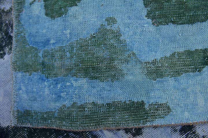 5' x 8' 3 Hand Knotted Ultra Vintage Persian Wool Rug