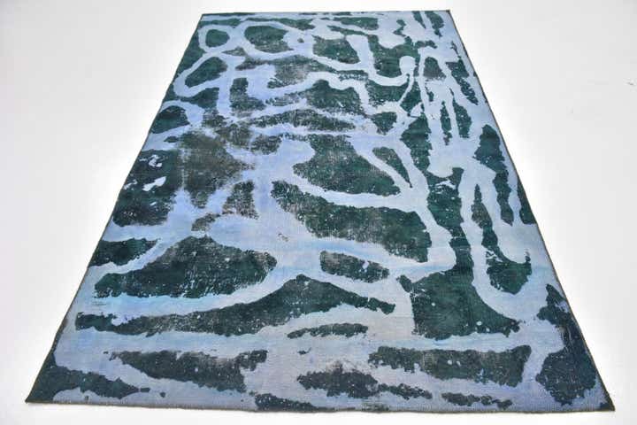 5' x 8' 3 Hand Knotted Ultra Vintage Persian Wool Rug