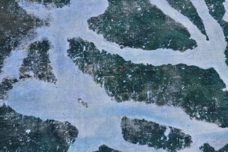 Detail image of 5' x 8' 3 Hand Knotted Ultra Vintage Persian Wool Rug