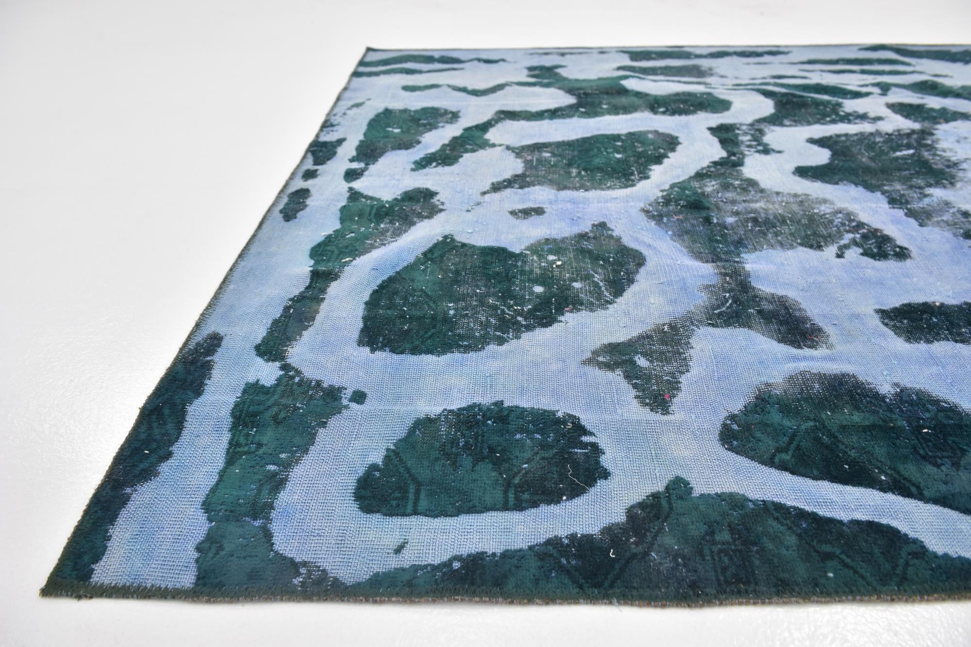 5' x 8' 3 Hand Knotted Ultra Vintage Persian Wool Rug