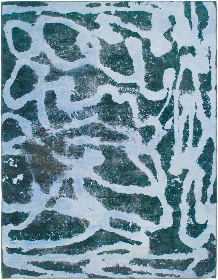 Detail image of 5' x 8' 3 Hand Knotted Ultra Vintage Persian Wool Rug