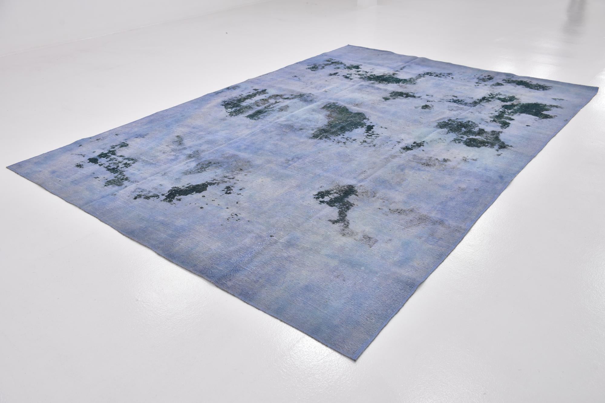 250cm x 370cm anudado a mano Ultra Vintage Alfombra Persa Lana