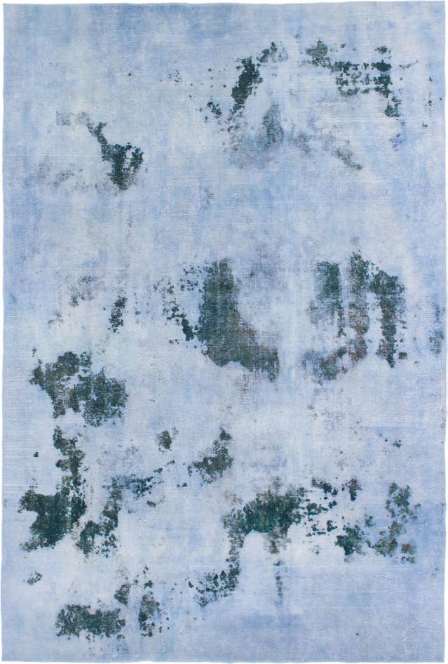 Detail image of 8' 2 x 12' 2 Hand Knotted Ultra Vintage Persian Wool Rug
