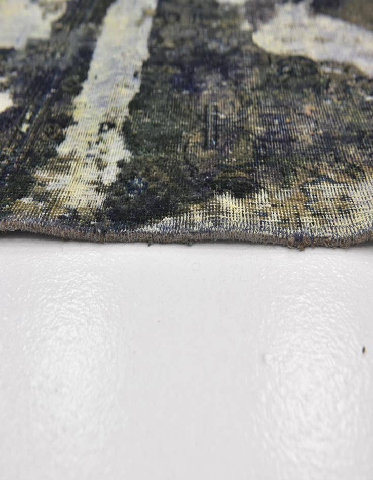 Detail image of 8' 3 x 9' 7 Hand Knotted Ultra Vintage Persian Wool Rug