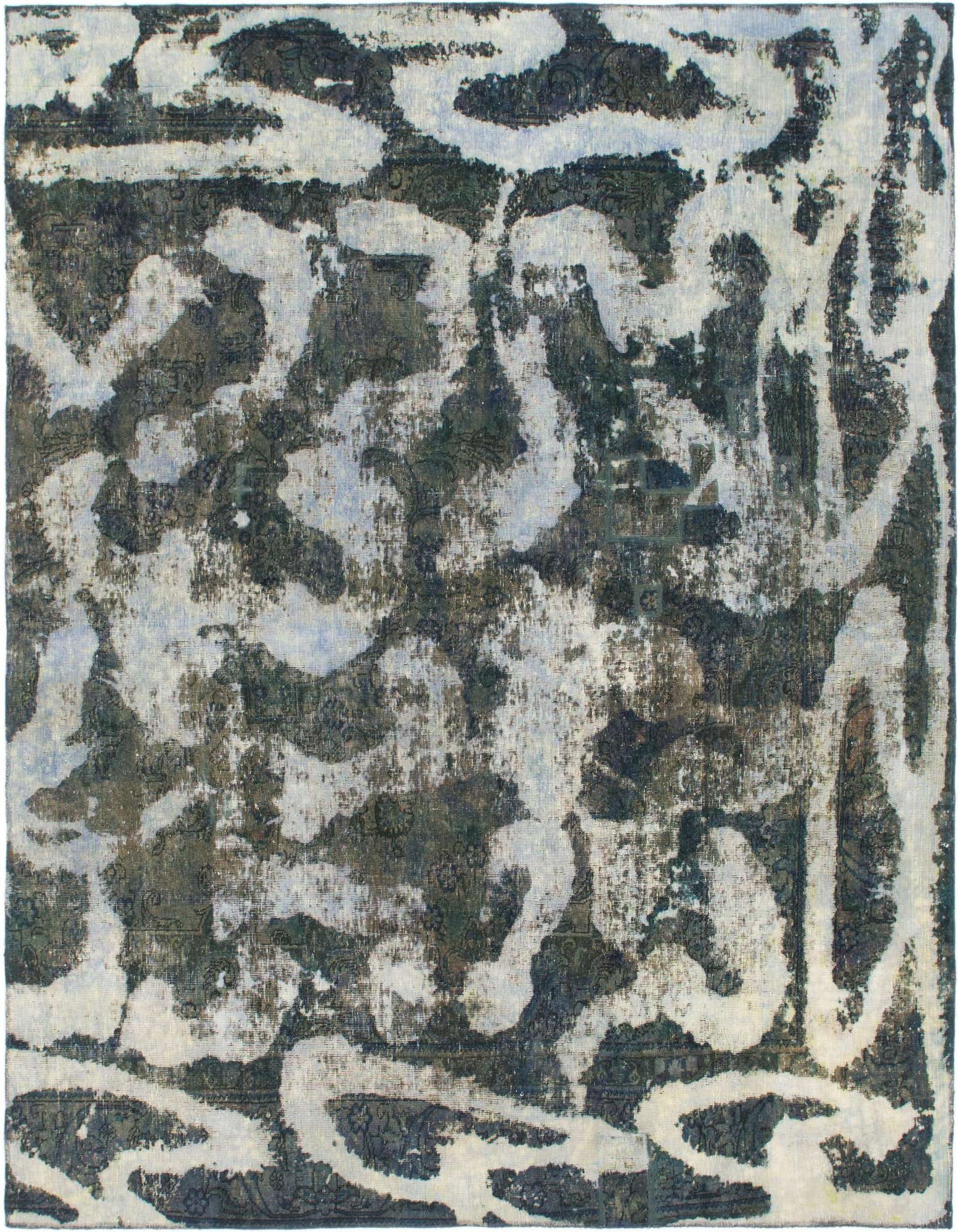 Primary image  8' 3 x 9' 7  Hand Knotted Ultra Vintage Persian Wool Rug