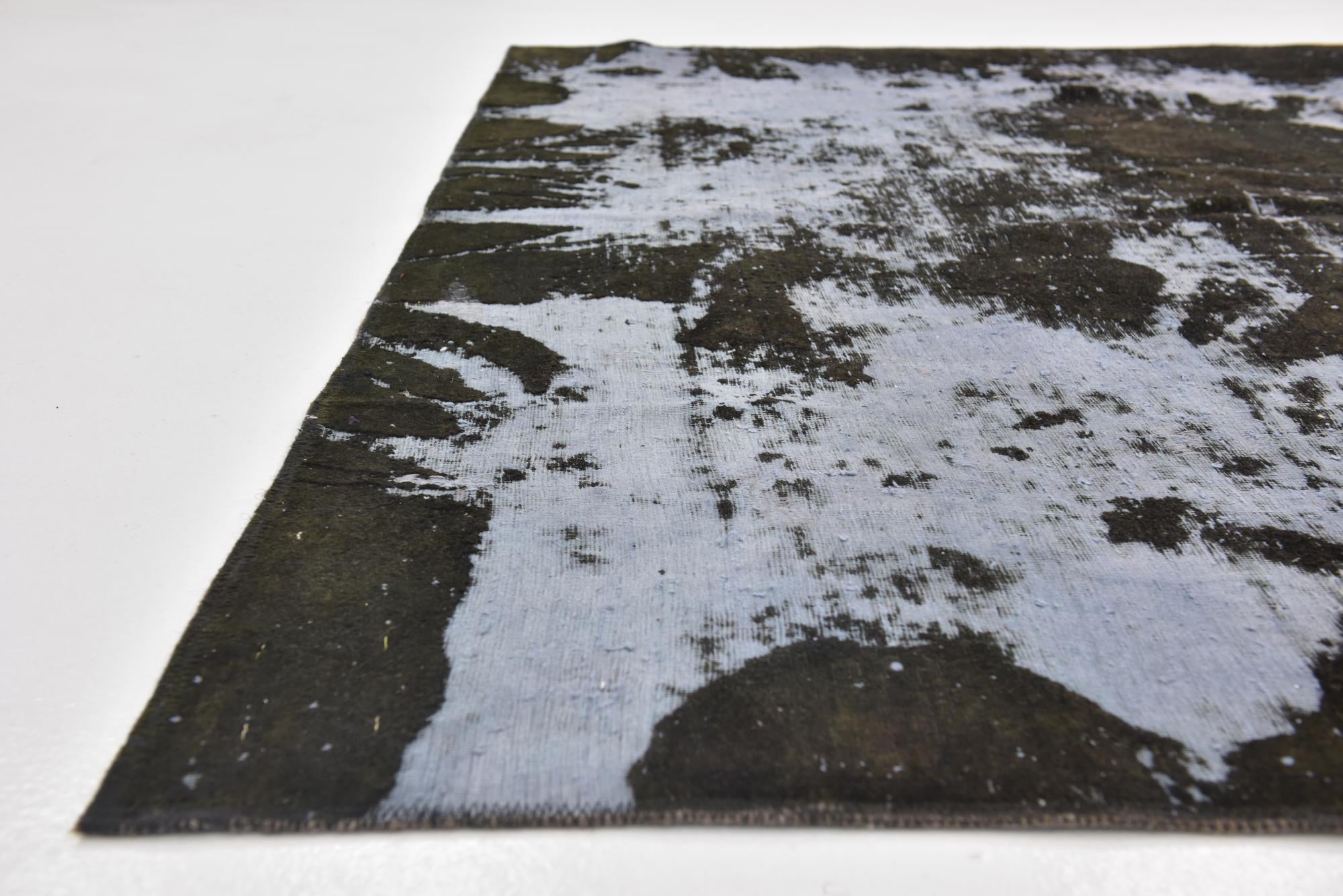 6' 9 x 10' 2 Hand Knotted Ultra Vintage Persian Wool Rug