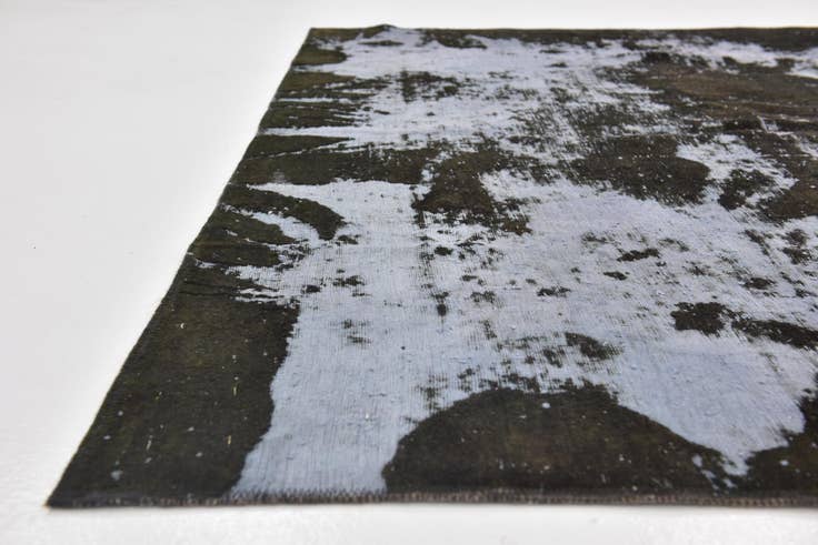 Detail image of 6' 9 x 10' 2 Hand Knotted Ultra Vintage Persian Wool Rug