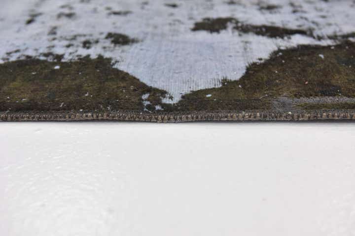 6' 9 x 10' 2 Hand Knotted Ultra Vintage Persian Wool Rug