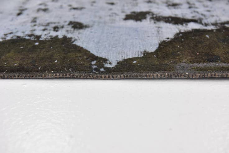 Detail image of 6' 9 x 10' 2 Hand Knotted Ultra Vintage Persian Wool Rug