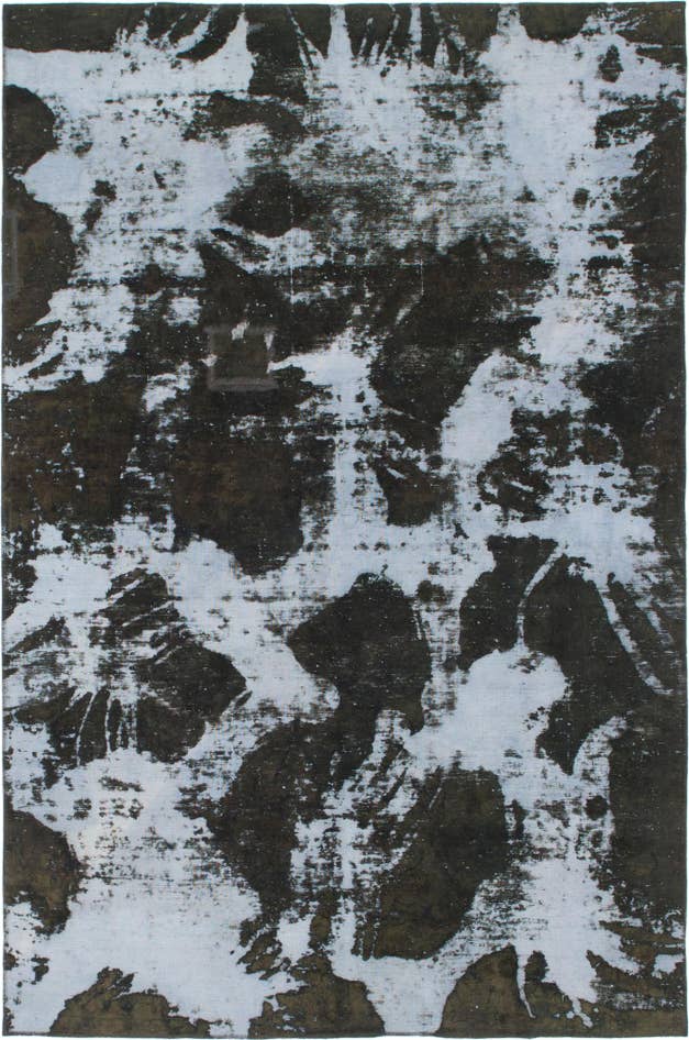 Detail image of 6' 9 x 10' 2 Hand Knotted Ultra Vintage Persian Wool Rug