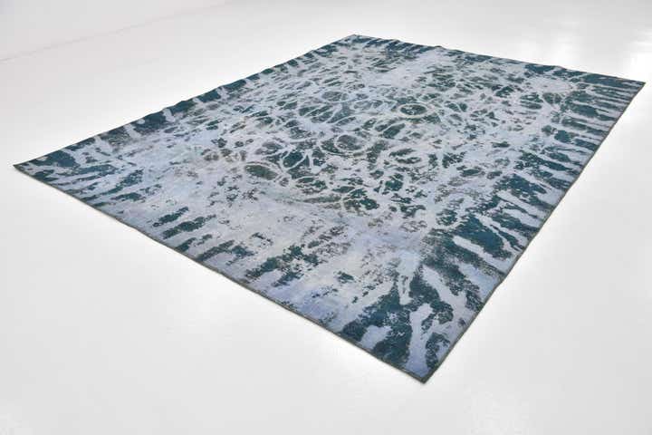 8' 6 x 11' 2 Hand Knotted Ultra Vintage Persian Wool Rug