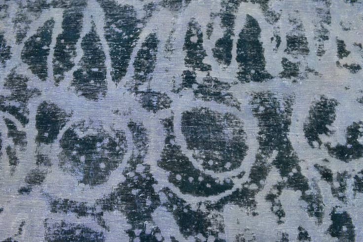 Detail image of 8' 6 x 11' 2 Hand Knotted Ultra Vintage Persian Wool Rug