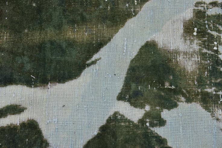 Detail image of 5' x 9' 4 Hand Knotted Ultra Vintage Persian Wool Rug