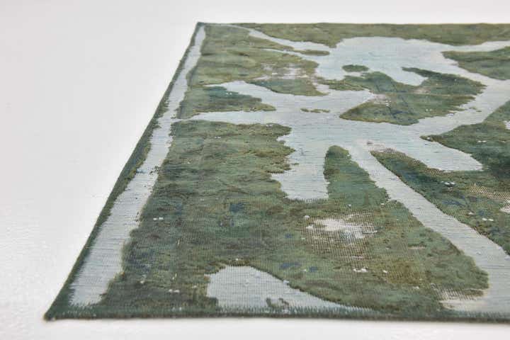 5' x 9' 4 Hand Knotted Ultra Vintage Persian Wool Rug