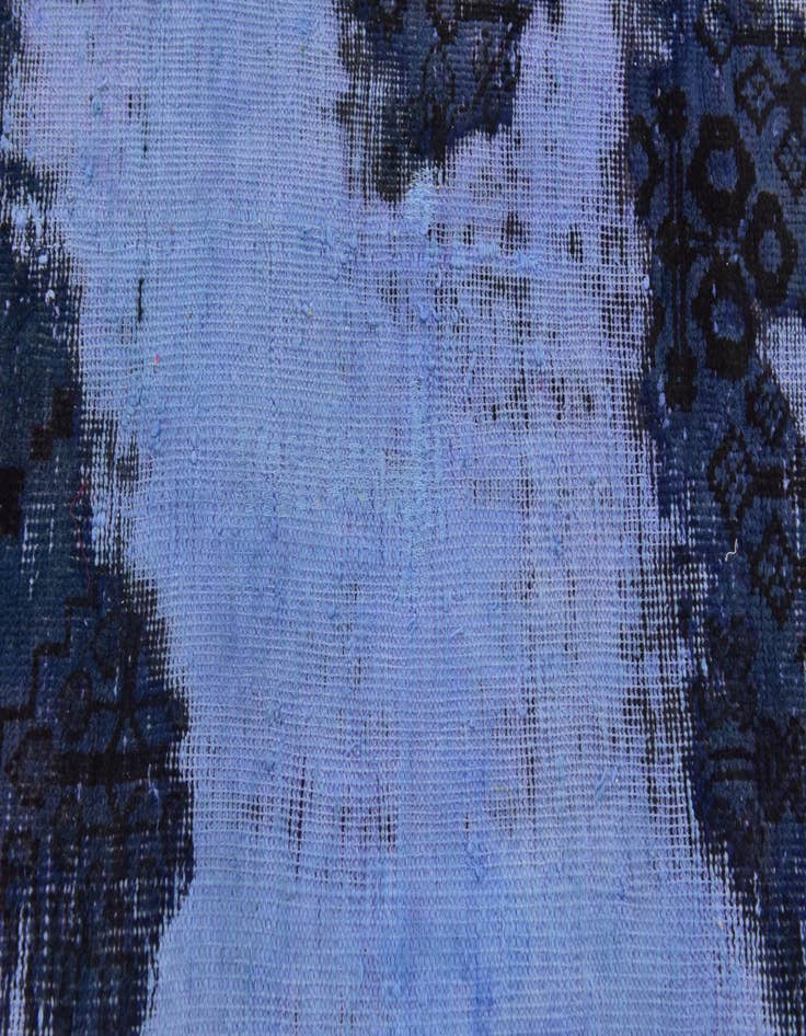 Detail image of 4' 10 x 8' 7  Hand Knotted Ultra Vintage Persian Wool Rug