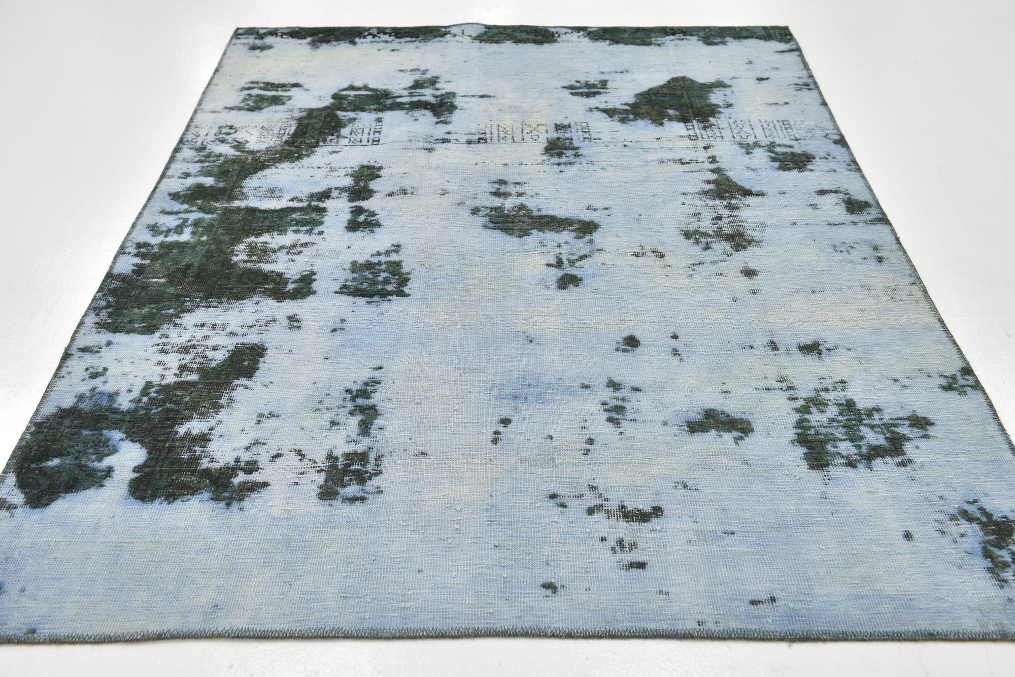 5' 5 x 7' 2 Hand Knotted Ultra Vintage Persian Wool Rug