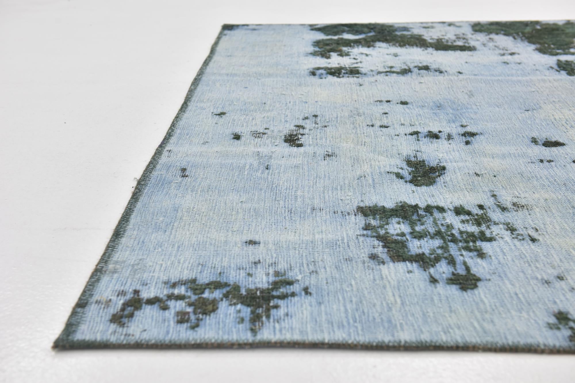 5' 5 x 7' 2 Hand Knotted Ultra Vintage Persian Wool Rug
