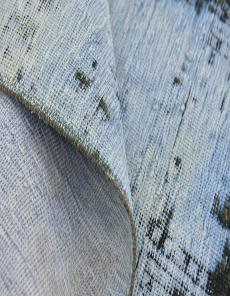 Detail image of 5' 5 x 7' 2  Hand Knotted Ultra Vintage Persian Wool Rug