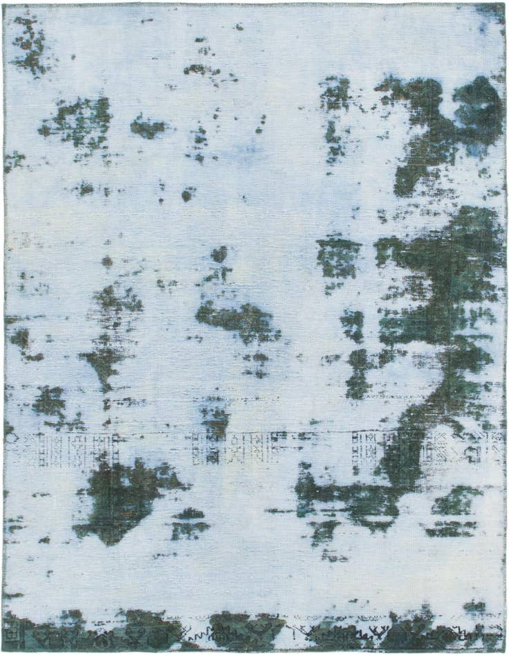 Detail image of 5' 5 x 7' 2 Hand Knotted Ultra Vintage Persian Wool Rug