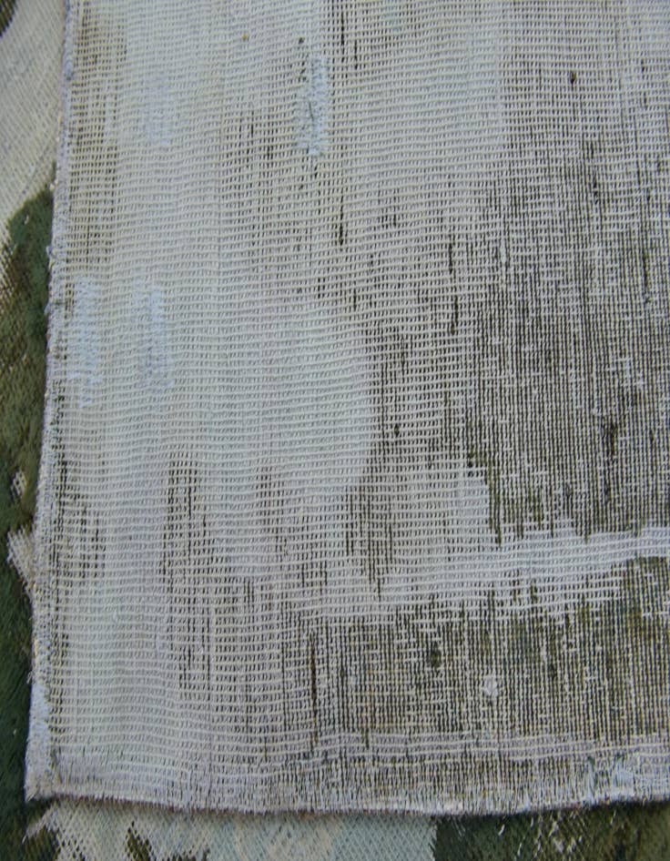 Detail image of 5' 5 x 9' 5  Hand Knotted Ultra Vintage Persian Wool Rug