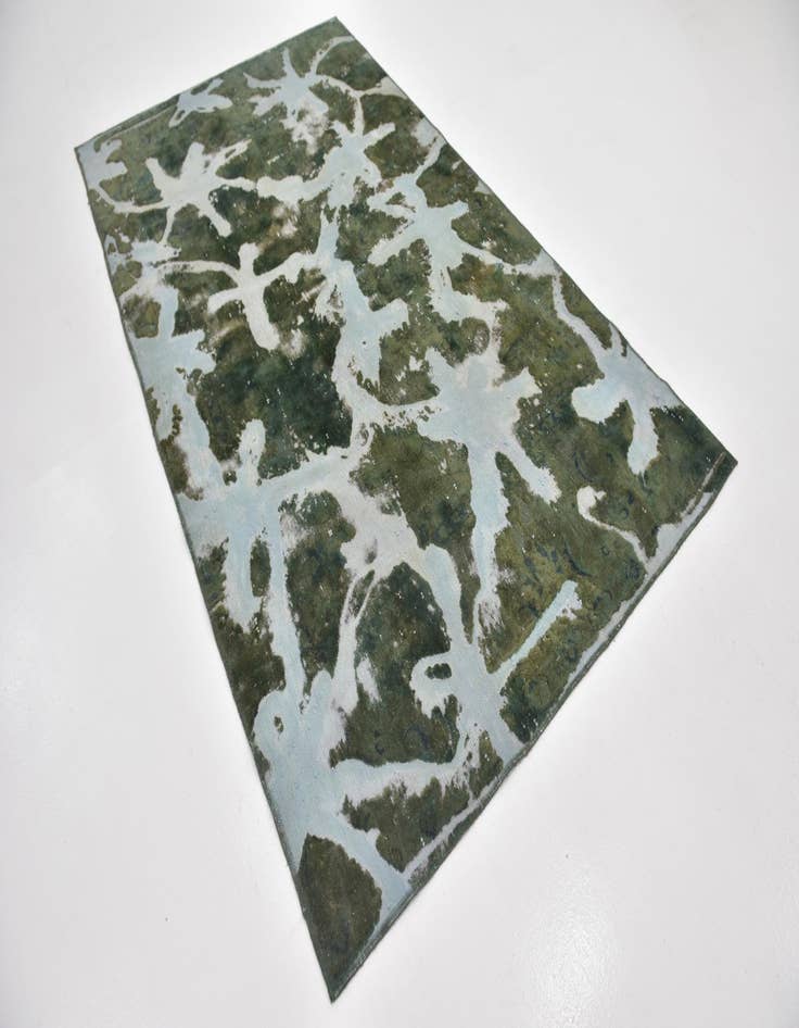 Detail image of 5' 5 x 9' 5  Hand Knotted Ultra Vintage Persian Wool Rug