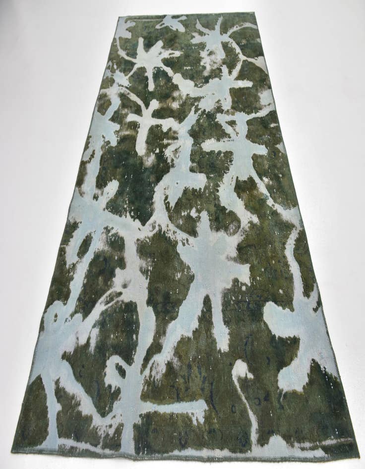 Detail image of 5' 5 x 9' 5  Hand Knotted Ultra Vintage Persian Wool Rug