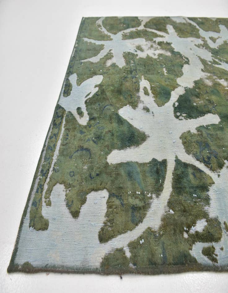 Detail image of 5' 5 x 9' 5  Hand Knotted Ultra Vintage Persian Wool Rug