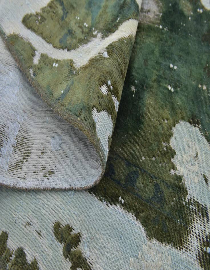 Detail image of 5' 5 x 9' 5  Hand Knotted Ultra Vintage Persian Wool Rug