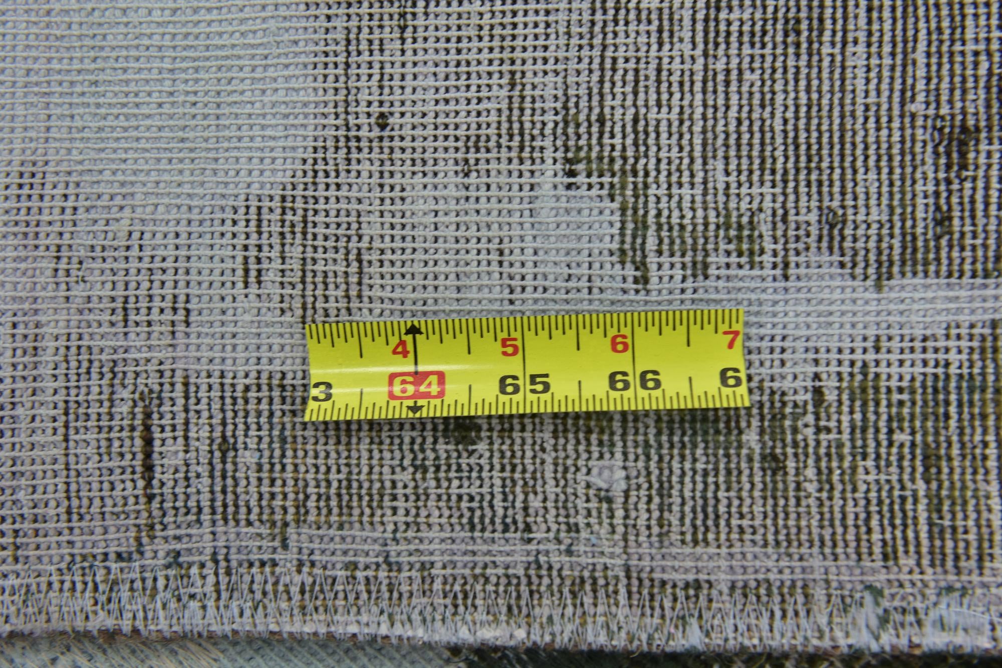 5' 5 x 9' 5 Hand Knotted Ultra Vintage Persian Wool Rug
