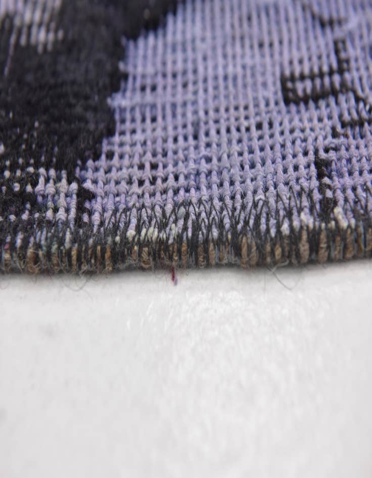 Detail image of 4' 8 x 6' 3  Hand Knotted Ultra Vintage Persian Wool Rug