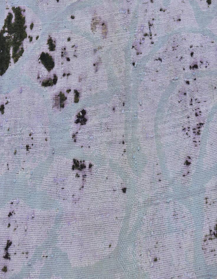 Detail image of 4' 5 x 7' 2  Hand Knotted Ultra Vintage Persian Wool Rug