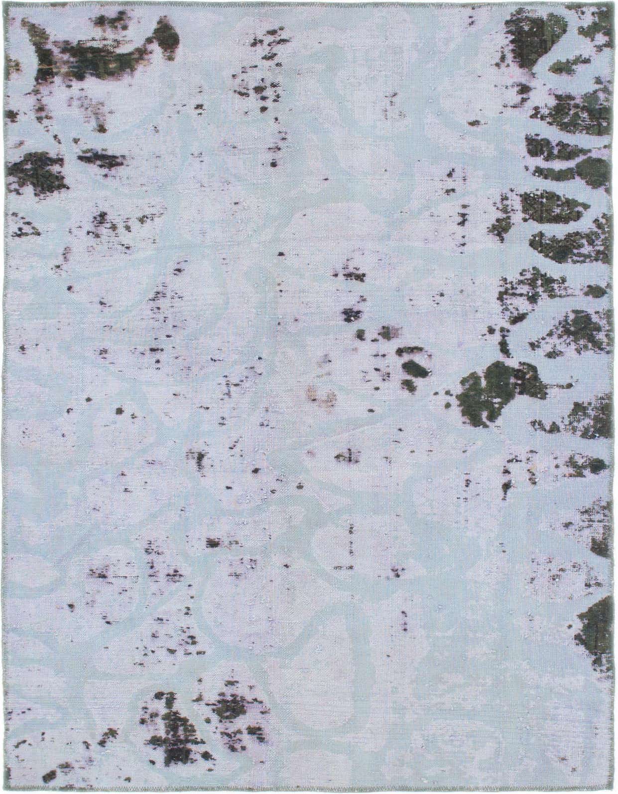 Primary image 4' 5 x 7' 2  Hand Knotted Ultra Vintage Persian Wool Rug