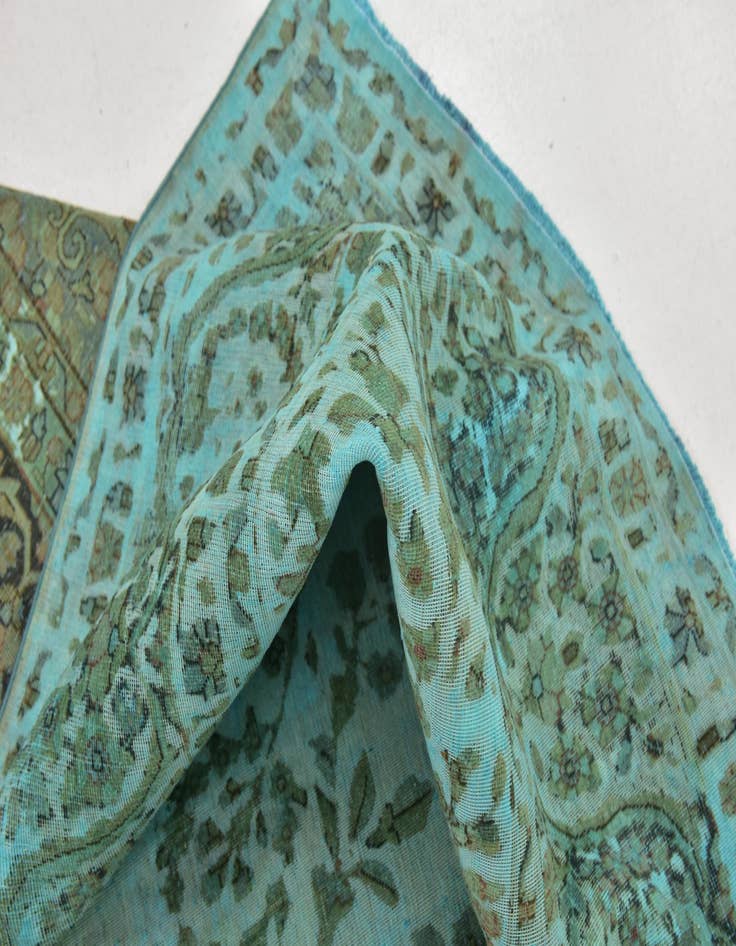 Detail image of 9' 5 x 12' 7 Hand Knotted Ultra Vintage Persian Wool Rug