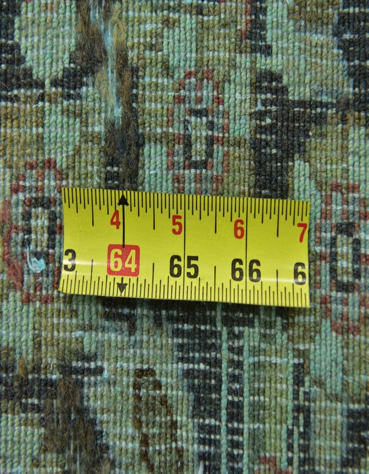 Detail image of 9' 5 x 12' 7 Hand Knotted Ultra Vintage Persian Wool Rug